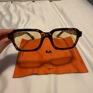 Meller Tortoise Sunglasses with Brown Accents
